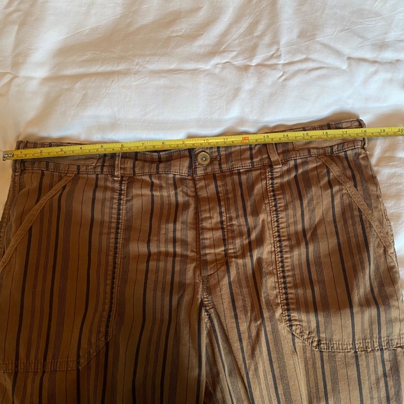 Anthropologie Hei Hei The Wanderer Striped Cargo Utility Pants Size 32 - Picture 8 of 14